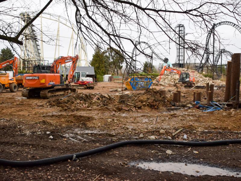 Thorpe Park February 2023 Closed Season Look