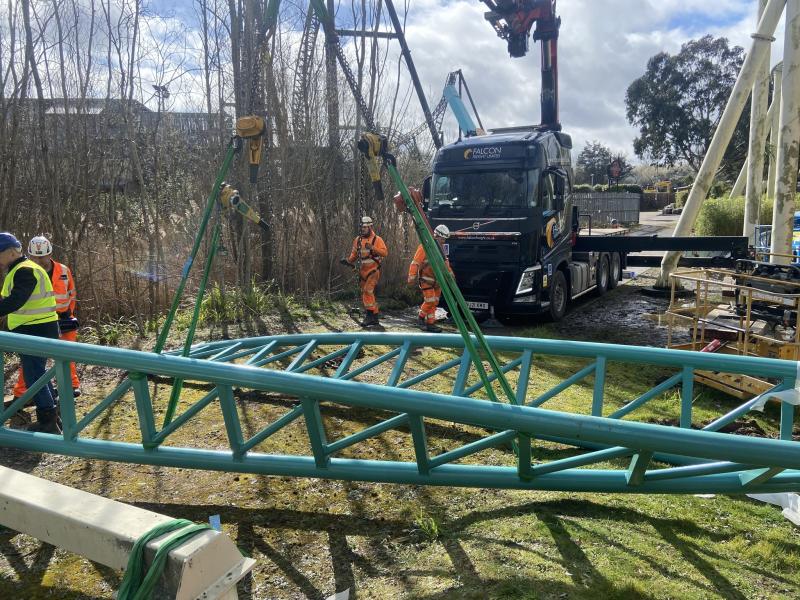 New Colossus Track Delivered And Installed