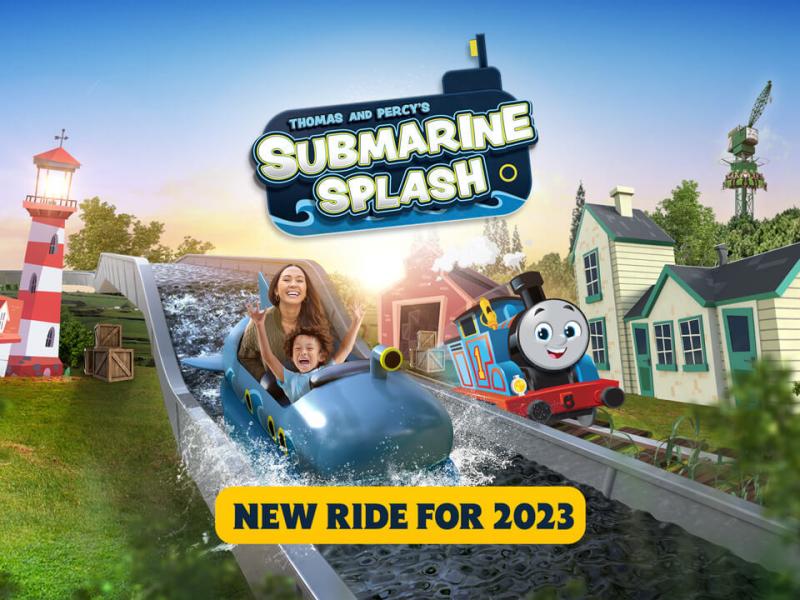 Thomas and Percy's Submarine Splash to open at Drayton Manor