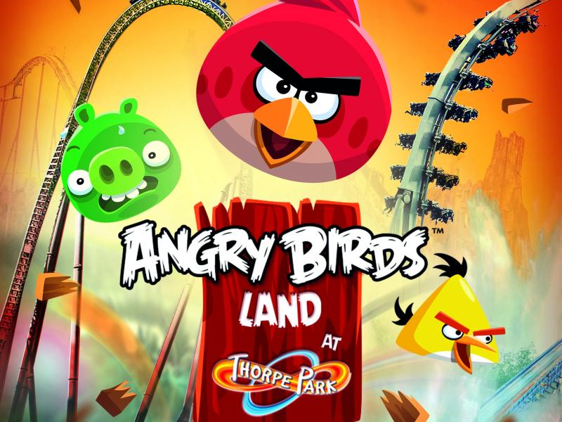 Thorpe Park Announce Closure Of Angry Birds Land