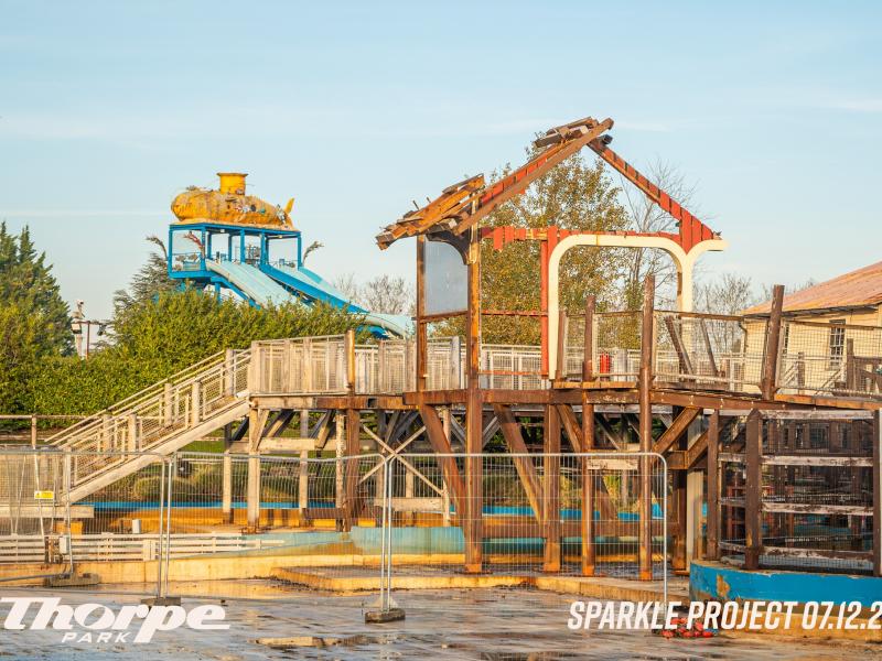 Thorpe Park Shares Project Sparkle Update