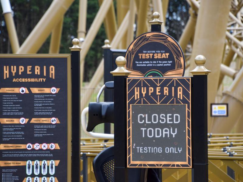 Hyperia 10th June 2024 Testing Continues Reopening Soon?