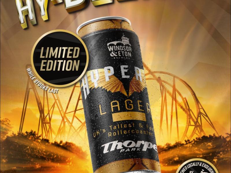 Thorpe Park Releases Limited Edition Hyperia Beer