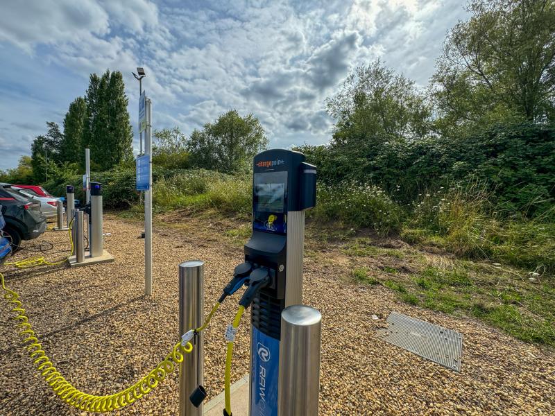 Thorpe Park Install New Electric Car Charger Points
