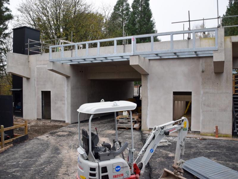 Alton Towers Final 2024 Construction Update for "Submit to the Spin"