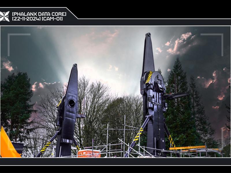 Alton Towers Shares Progress Of 2025 Ride Being Installed