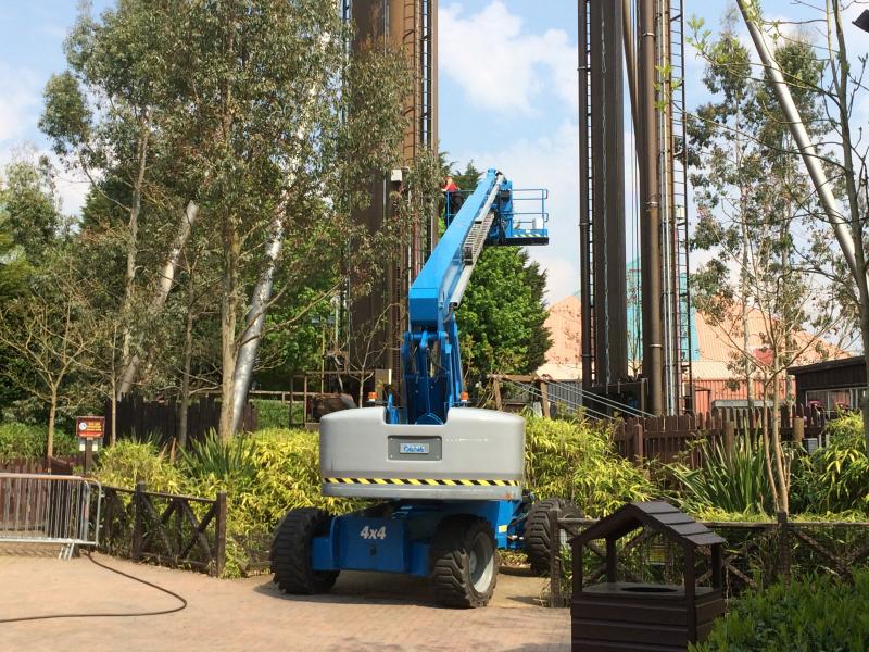 Slammer receives extra maintenance