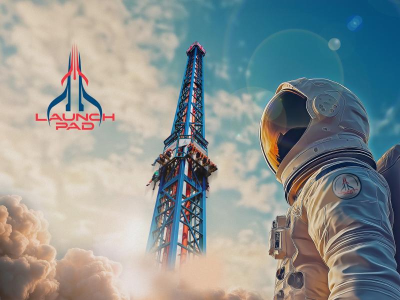 Blackpool Pleasure Beach Back For 2025 Ice Blast Rethemed Into Launch Pad