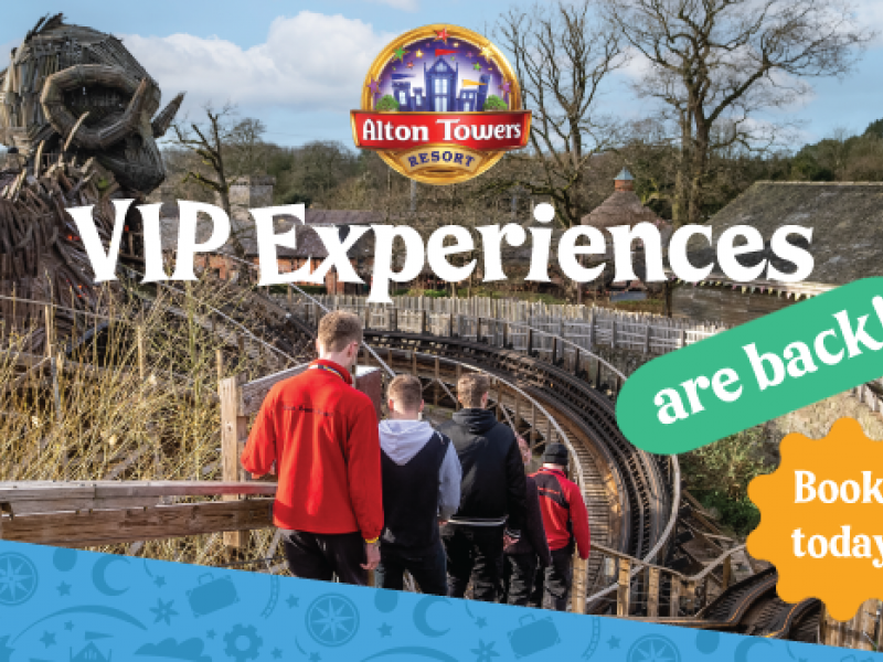 Alton Towers 2025 VIP Tours
