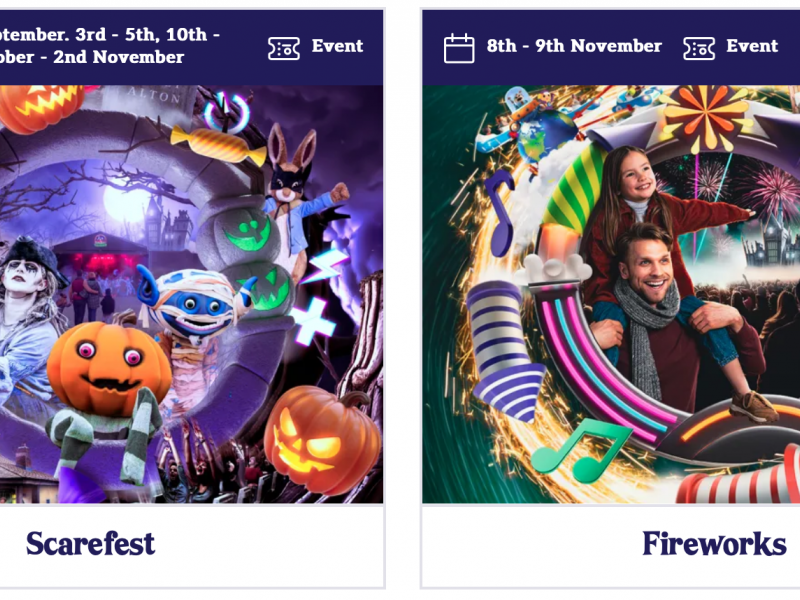 Alton Towers Unveils Exciting 2025 Events Calendar