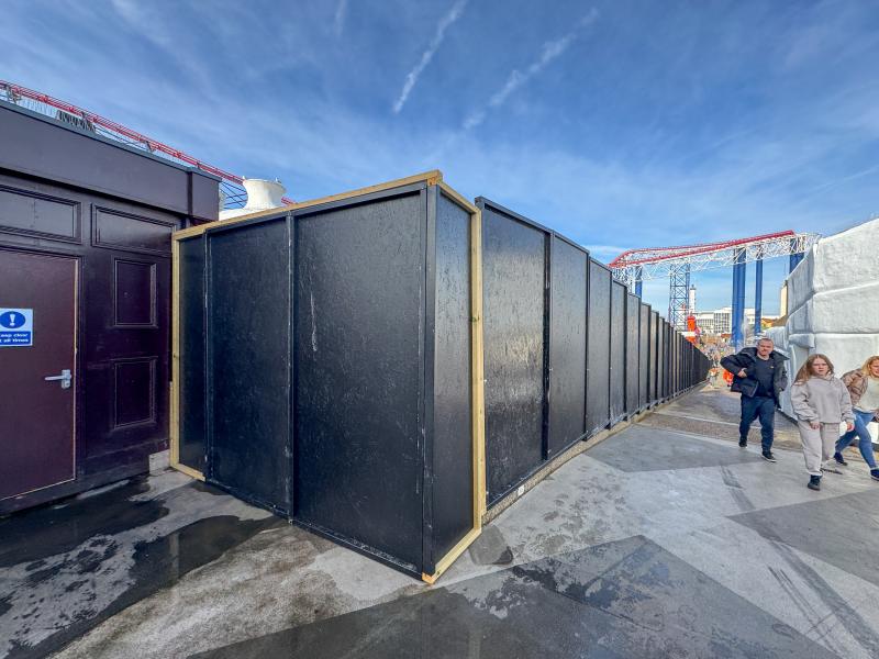 Bowlerdrome Removal Begins at Blackpool Pleasure Beach