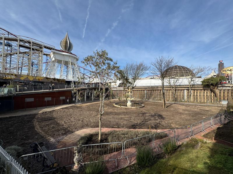 Grand Prix Ride Removal at Blackpool Pleasure Beach Continues