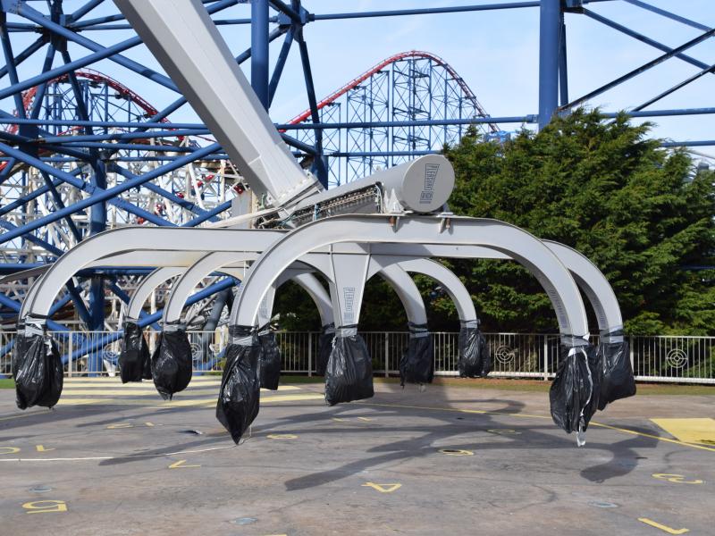 Red Arrows Sky Force Closed for 2025 at Blackpool Pleasure Beach