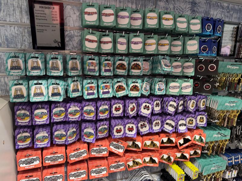 Thorpe Park 2025 Merchandise
