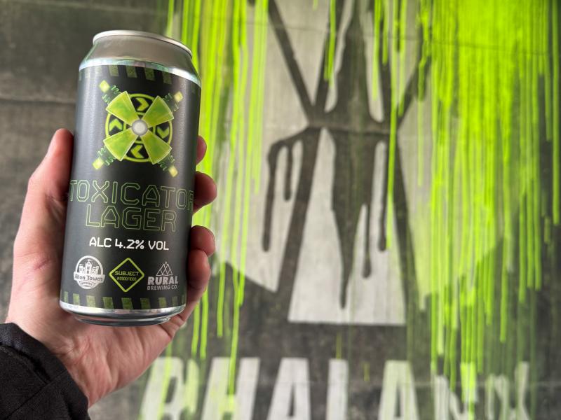 Alton Towers Limited Edition Toxicator Beer