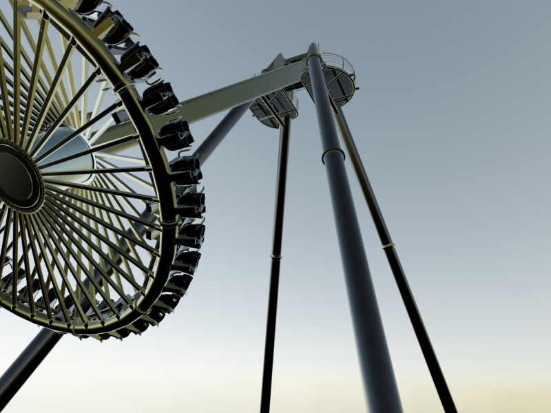 New For 2026 At Blackpool Pleasure Beach 138ft Gyro Swing