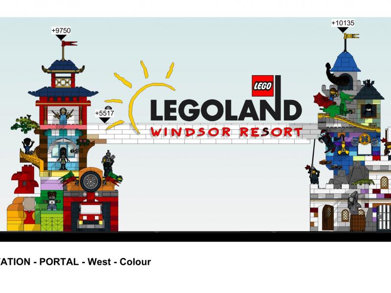 LEGOLAND Windsor Unveils Plans for a New Entrance Archway