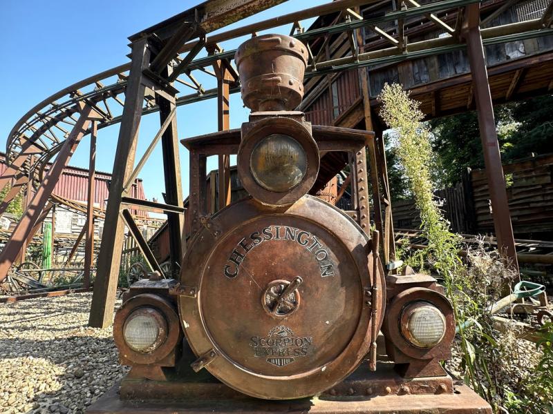 Chessington Scorpion Express Online Auction Bid for Iconic Ride Memorabilia