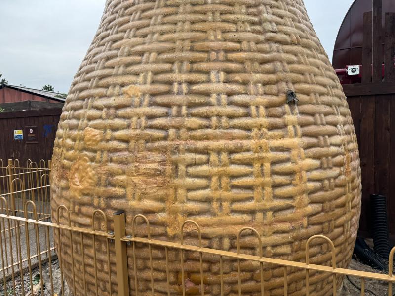 Mamba Strike Theming Restored at Chessington