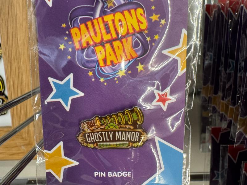 Paultons Park 2025 Merch And Pin Badges