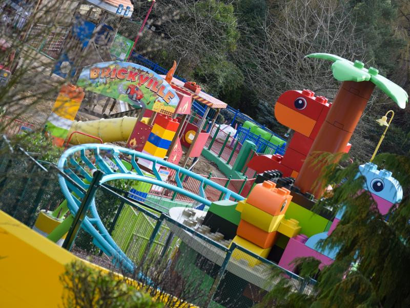 Duplo Dino Coaster Construction Complete