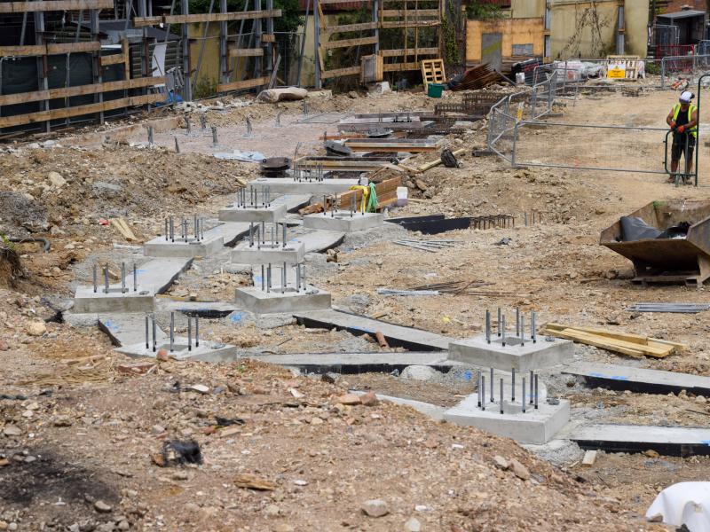 Paw Patrol Rollercoaster Foundations Now Visible