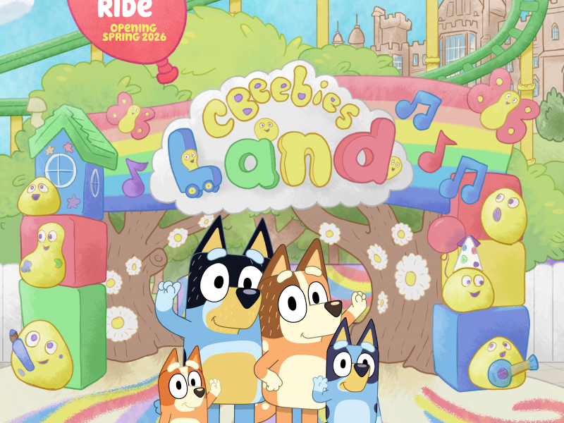 World's First Bluey Coaster to Arrive At Cbeebies Land