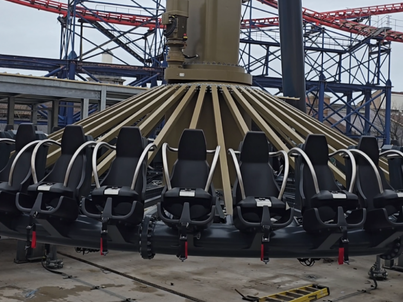 Aviktas Spins for the First Time at Pleasure Beach Resort
