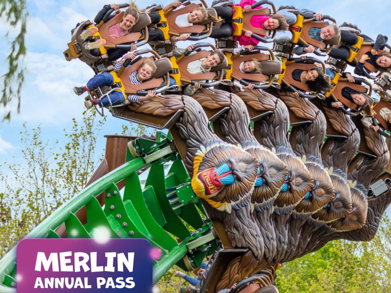 Merlin Theme Parks Short Break Offer – Stay for a Night, Play for a Year