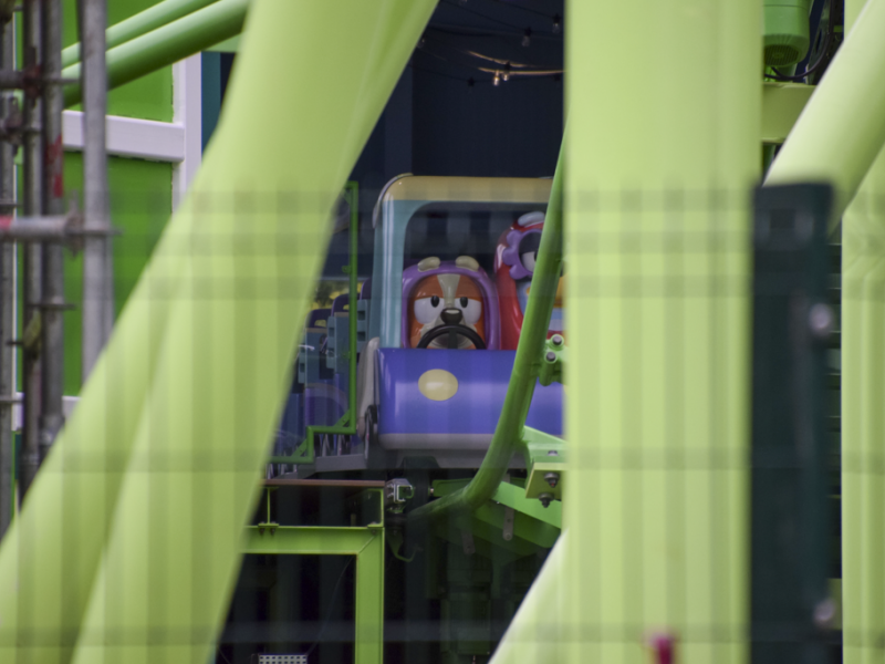 Testing Underway for Bluey Coaster Ahead of Opening Day