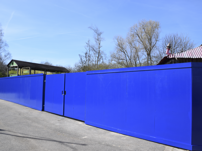 Rumba Rapids Fully Blocked Off as Removal Continues