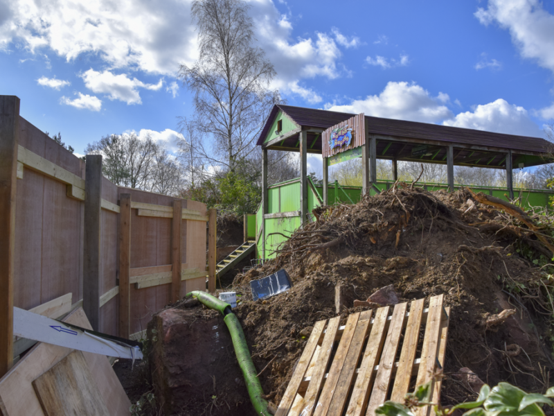 Rumba Rapids Removal Begins at Thorpe Park