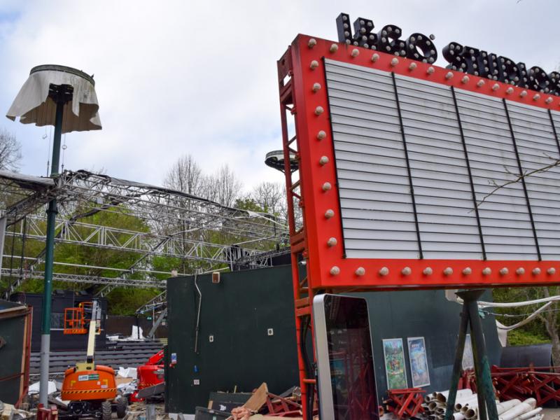 Demolition Begins on Lego Studios 4D Theatre at Legoland Windsor