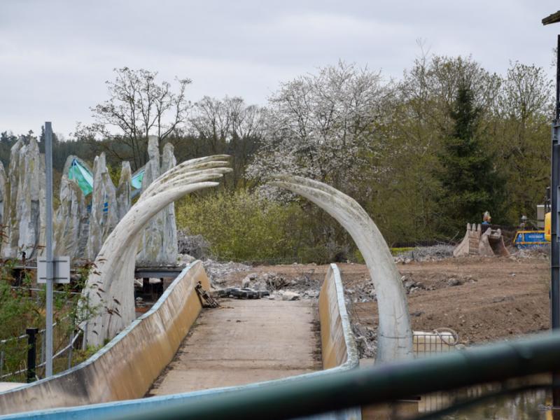 Vikings River Splash Slowly Disappears: Significant Work Sees 1/4 of Ride Removed