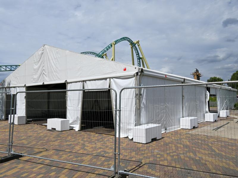 Fright Nights 2026 New Maze Construction Begins at Thorpe Park