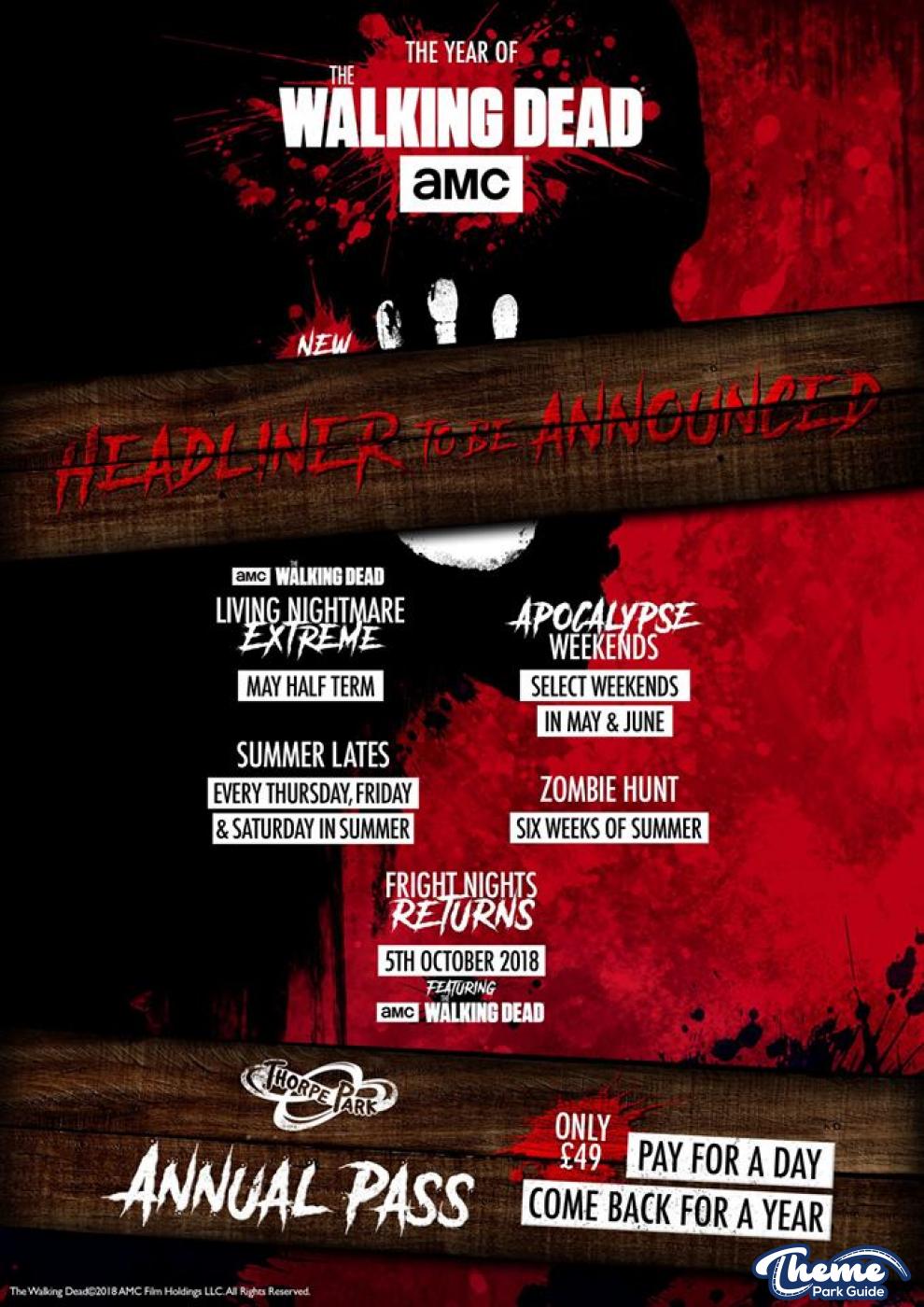 The Year of The Walking Dead at Thorpe Park Resort