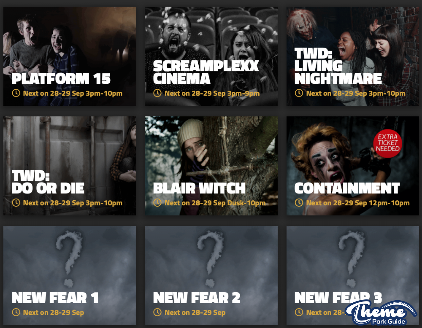 Fright Nights 2019 Line Up Rumoured