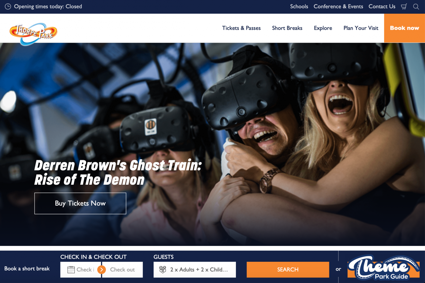 Thorpe Park Launch New Website