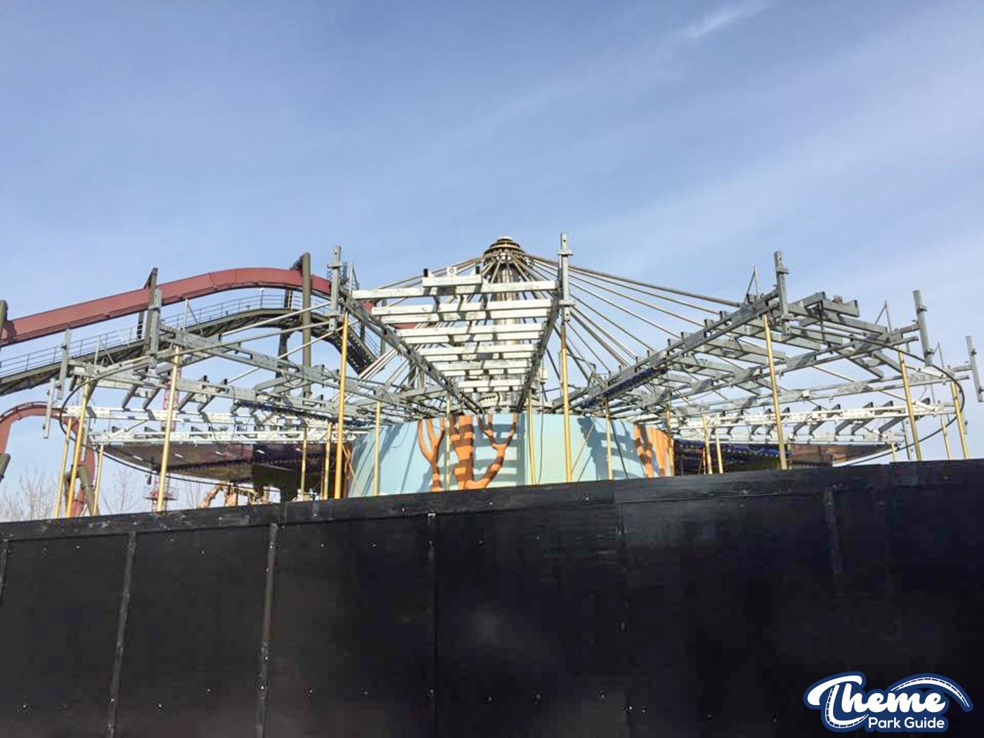 Thorpe Park Rangers Carousel Removal Complete