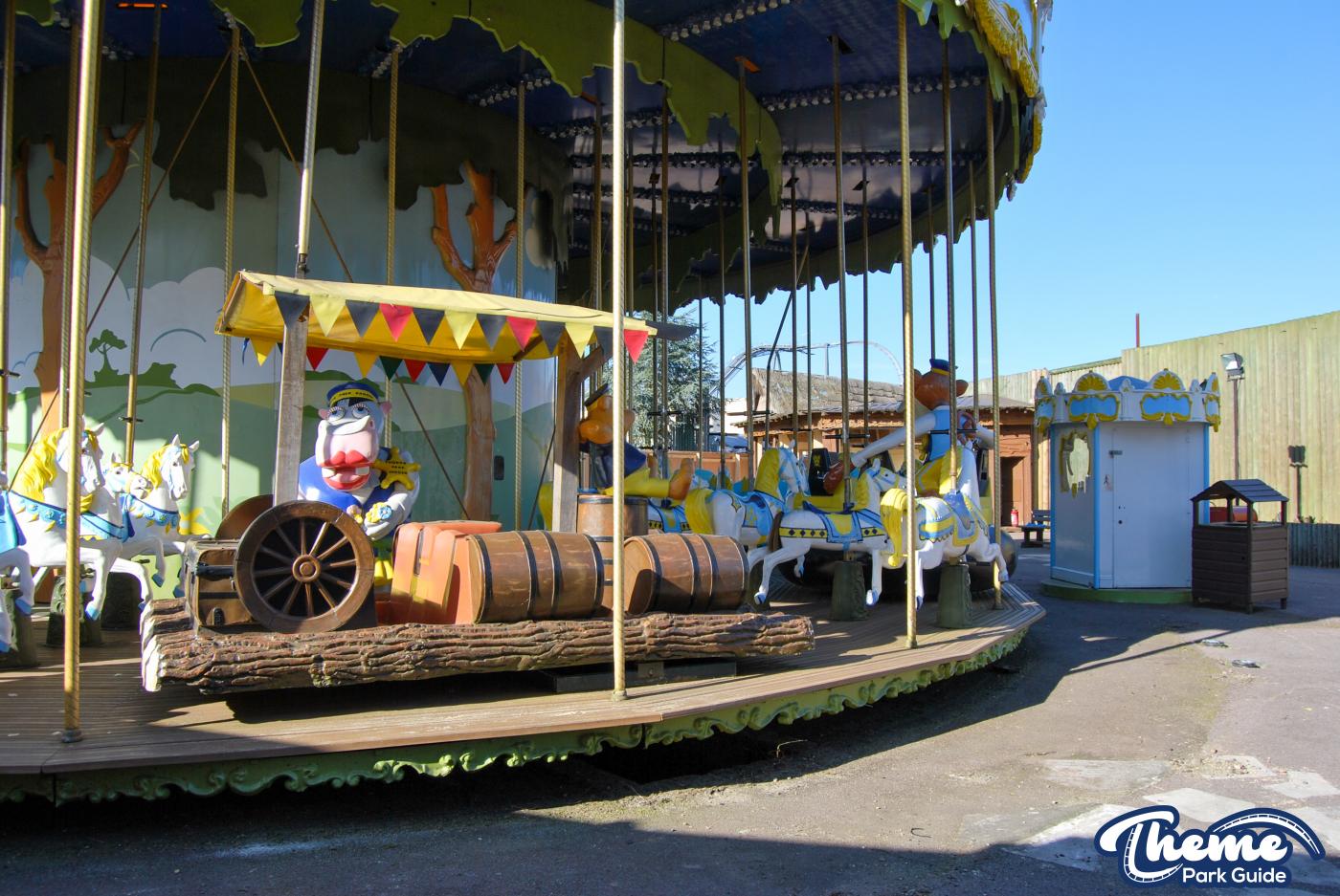Thorpe Park Rangers Carousel Removal Complete