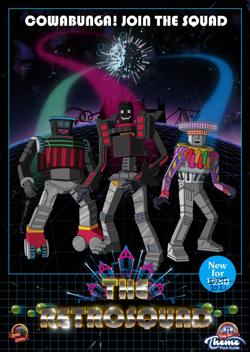 Alton Towers Launches The Retro Squad