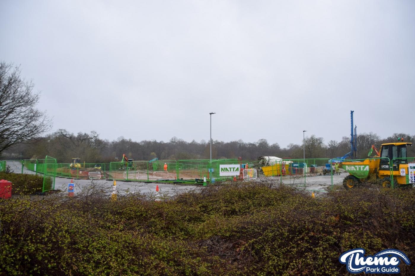 Foundations Begin For Lego Enchanted Village