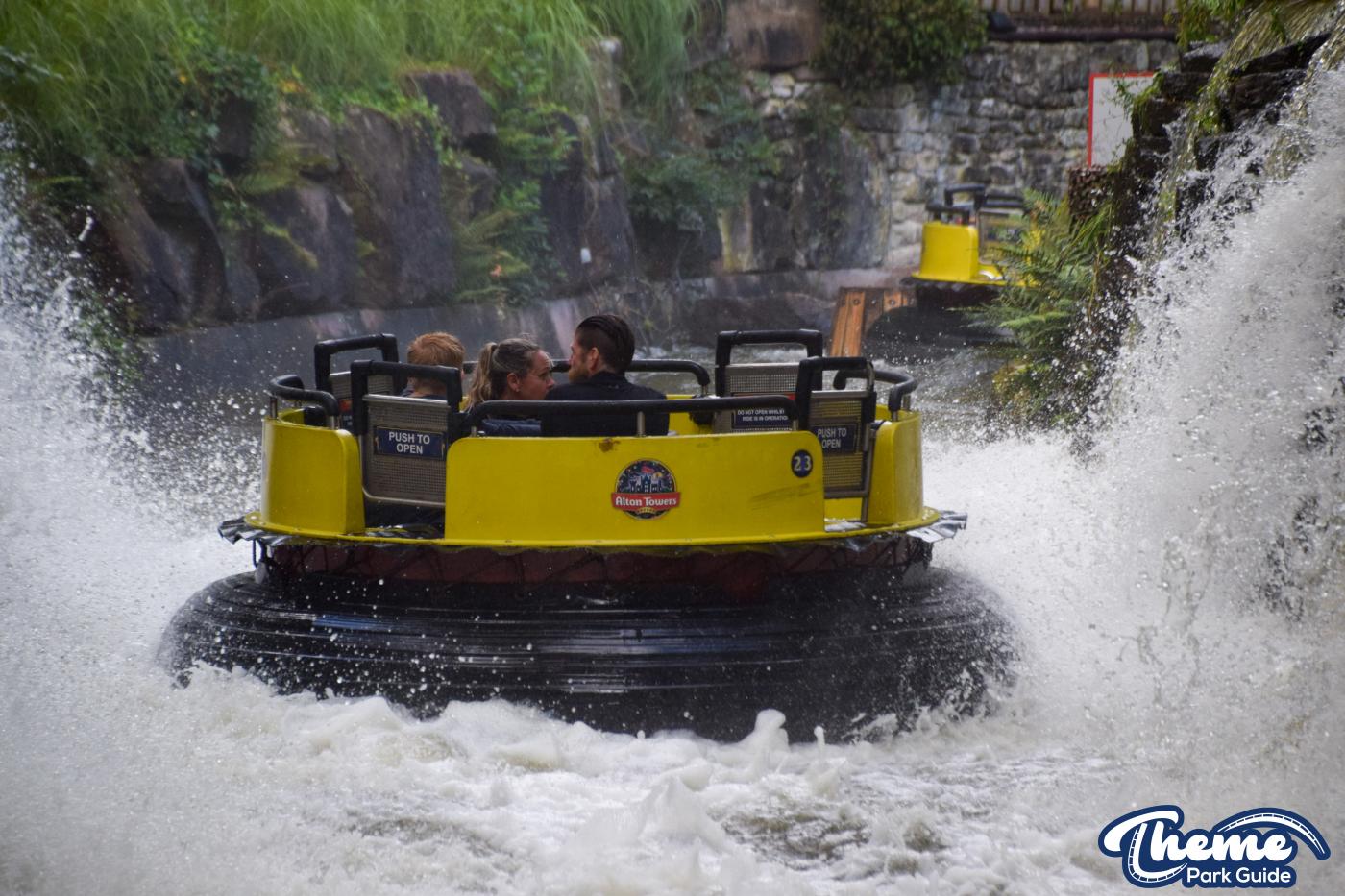 Alton Towers Rapids Waterfalls Return