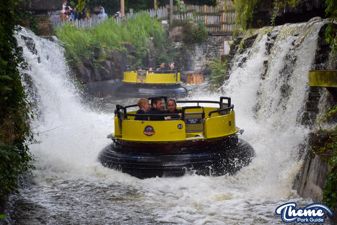 Alton Towers Rapids Waterfalls Return
