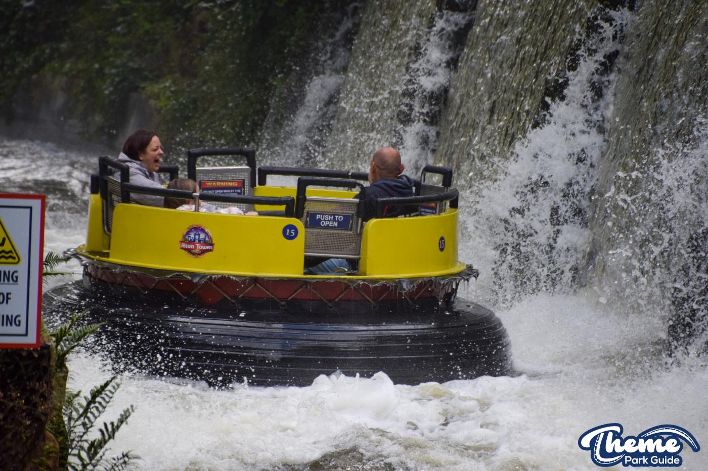 Alton Towers Rapids Waterfalls Return