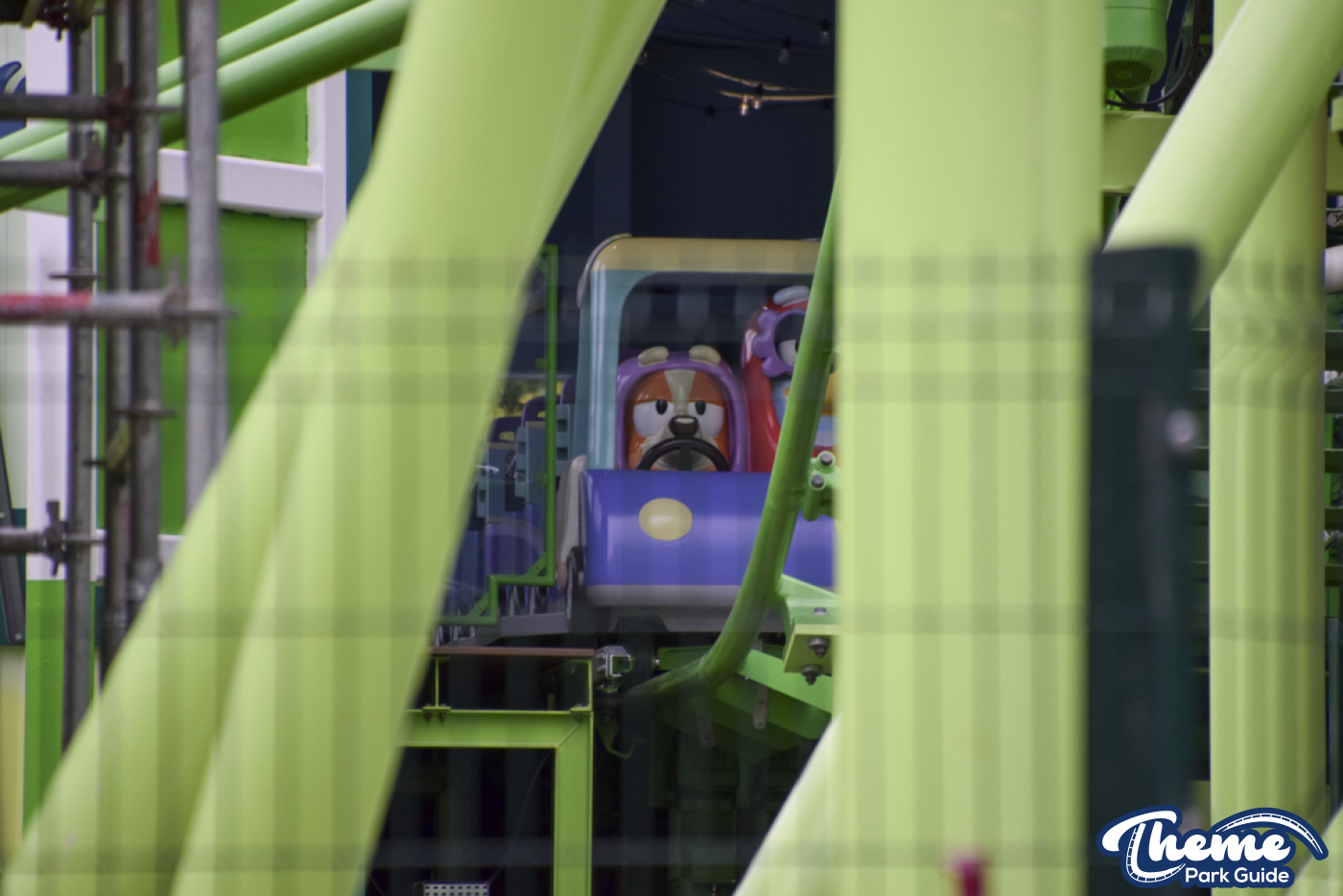 Testing Underway for Bluey Coaster Ahead of Opening Day