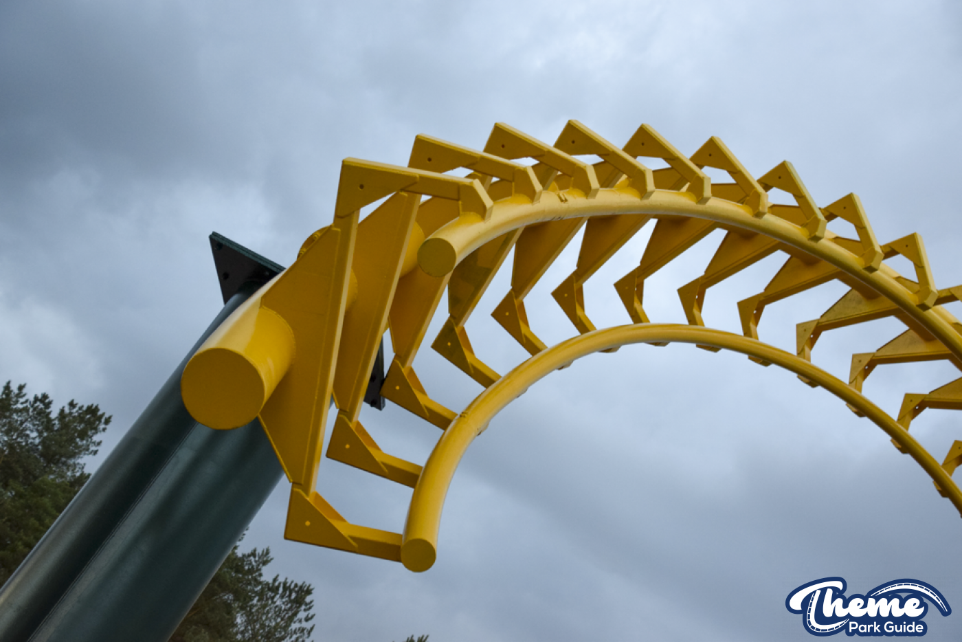 Corkscrew Repaint Almost Complete at Alton Towers