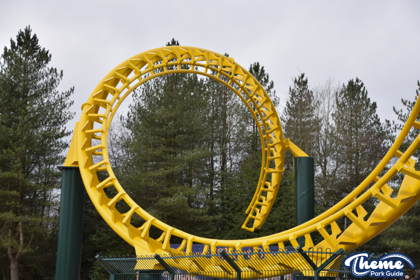 Corkscrew Repaint Almost Complete at Alton Towers