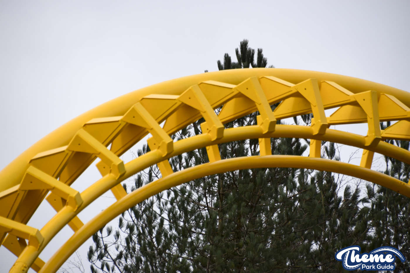 Corkscrew Repaint Almost Complete at Alton Towers