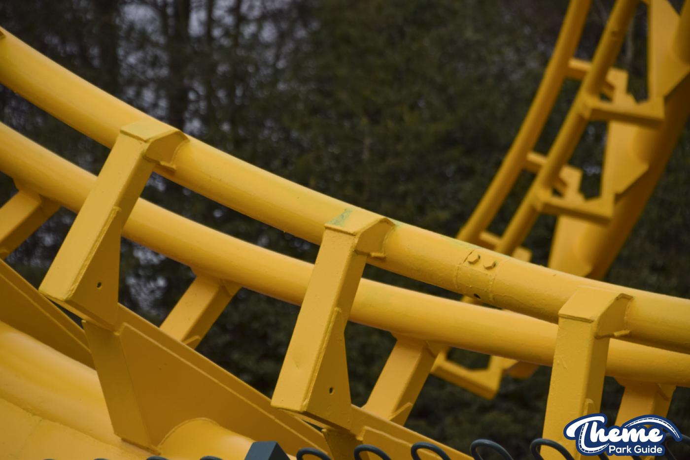 Corkscrew Repaint Almost Complete at Alton Towers